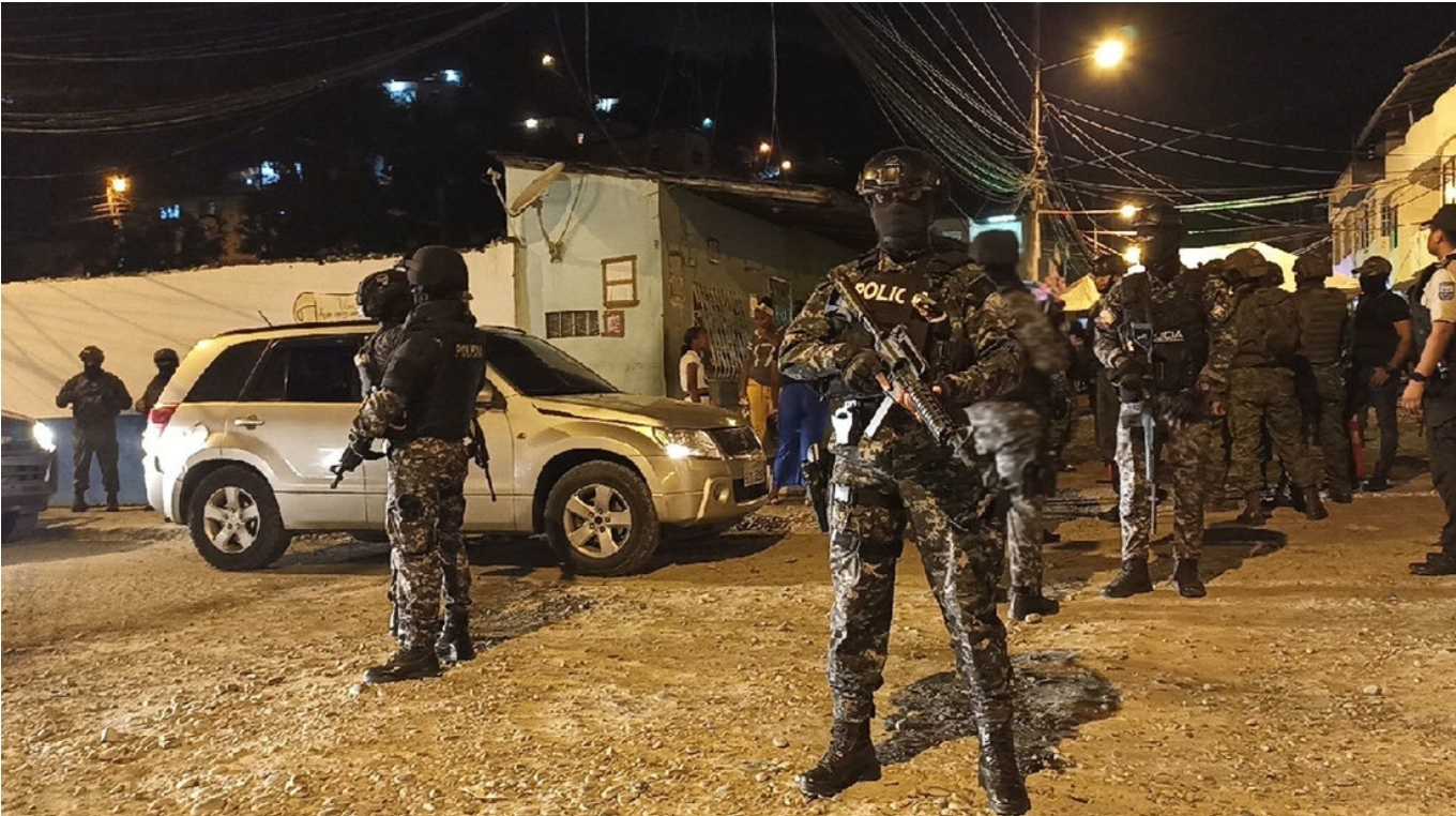Jornada violenta en la ciudad ecuatoriana de Esmeraldas