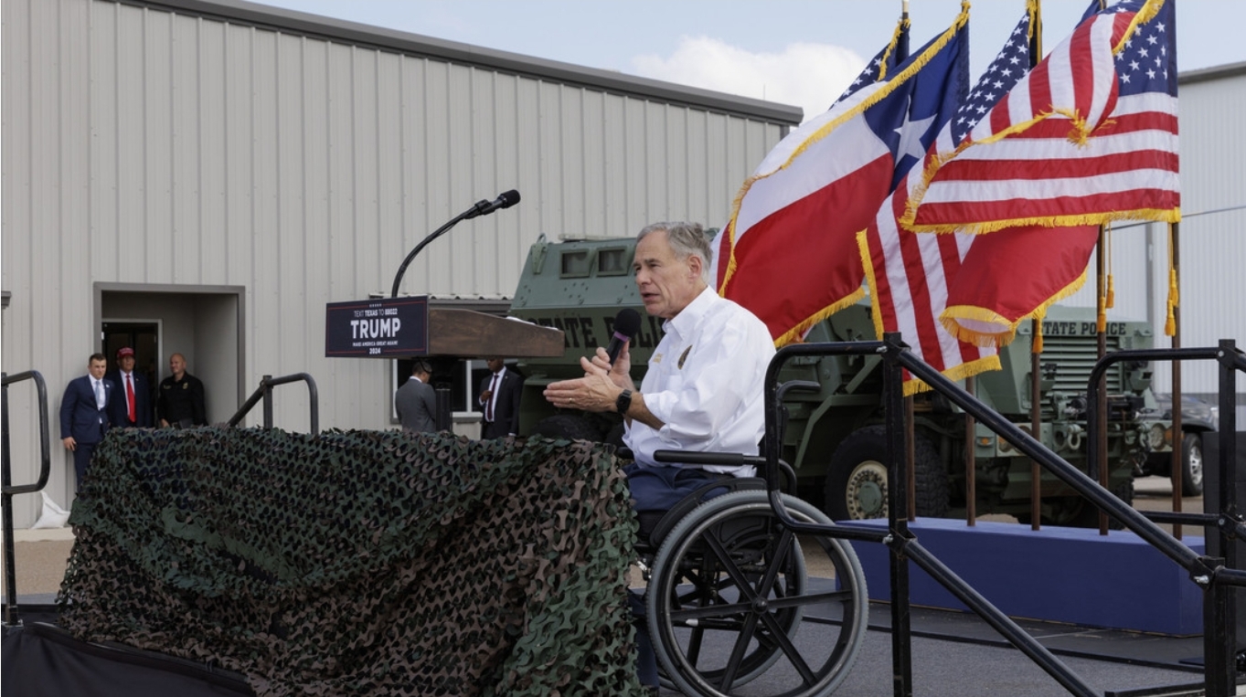 Gobernador de Texas afirma que Biden está destruyendo a EEUU
