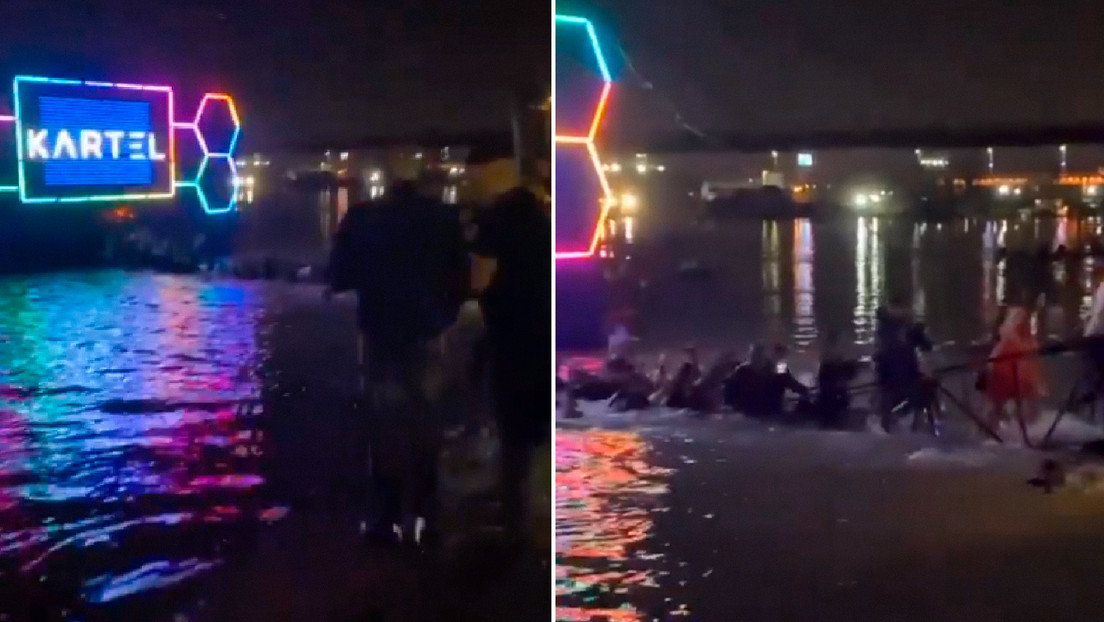 Se hunde un barco discoteca en Belgrado con más de 100 personas a bordo