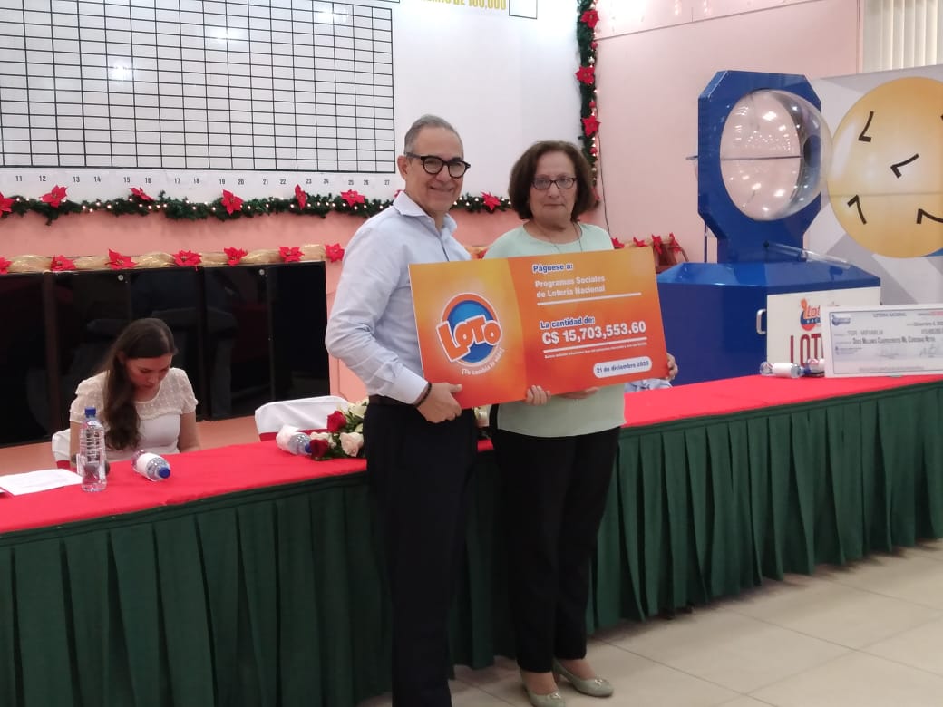 Lotería Nacional entrega C$281 millones para proyectos sociales en 2023