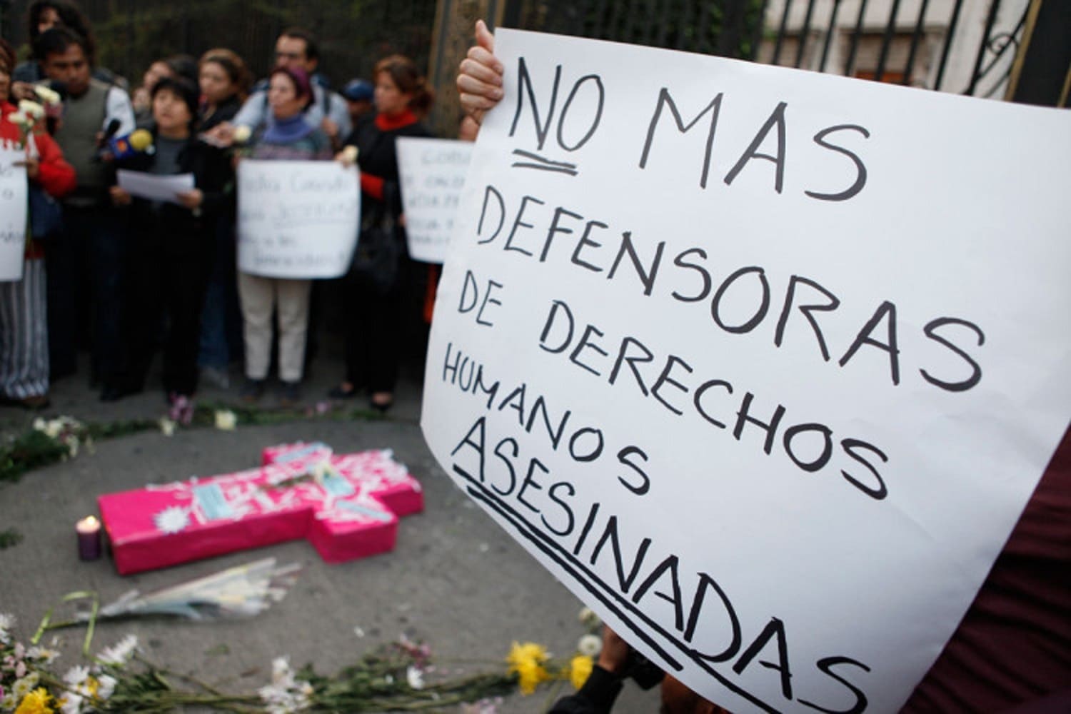 Reporta en Colombia el asesinato de 163 defensores de los DDHH en 2023