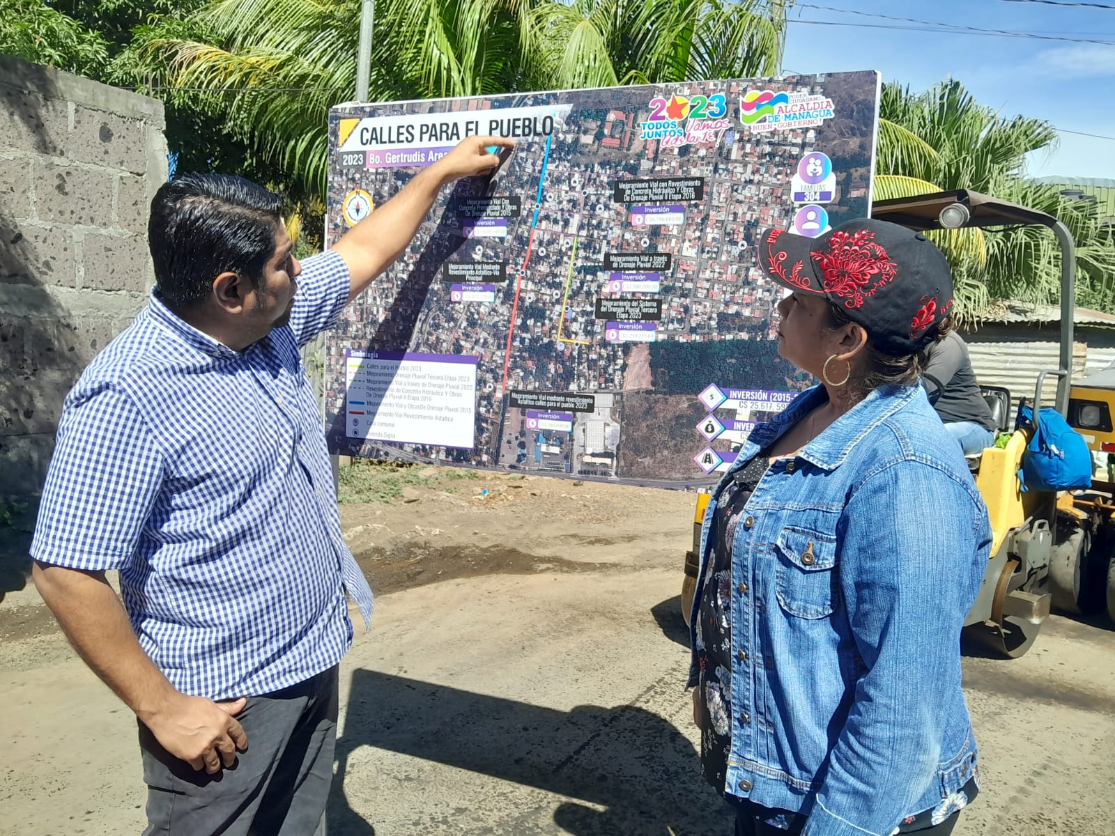 Alcaldía de Managua logra 100% de cumplimiento en Programa Calles para el Pueblo
