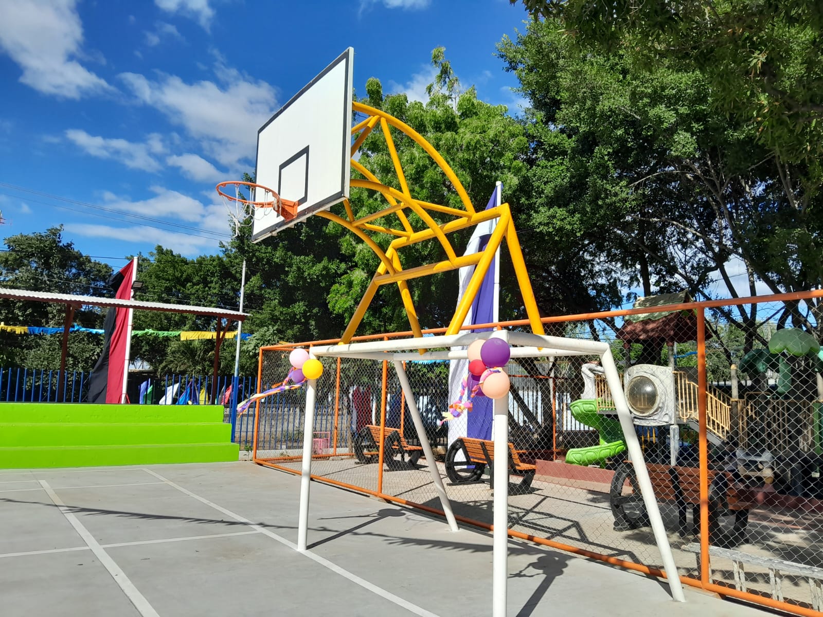 Alcaldía de Managua inaugura espacio de recreación en el Distrito IV