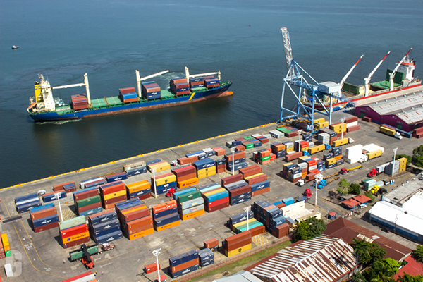 Puerto de Corinto se posiciona como principal receptor de la carga en el país
