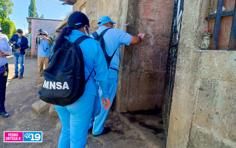 Brigadistas del Ministerio de Salud