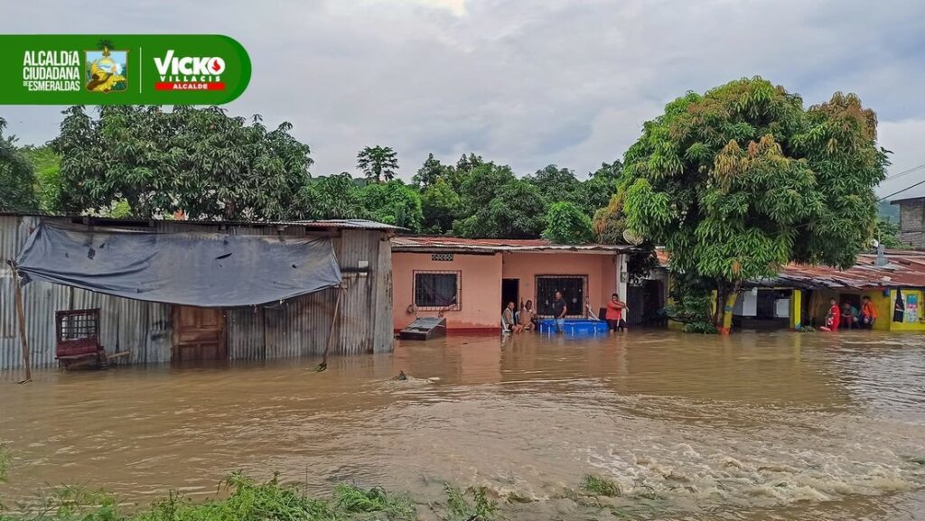 Lluvias torrenciales en Ecuador