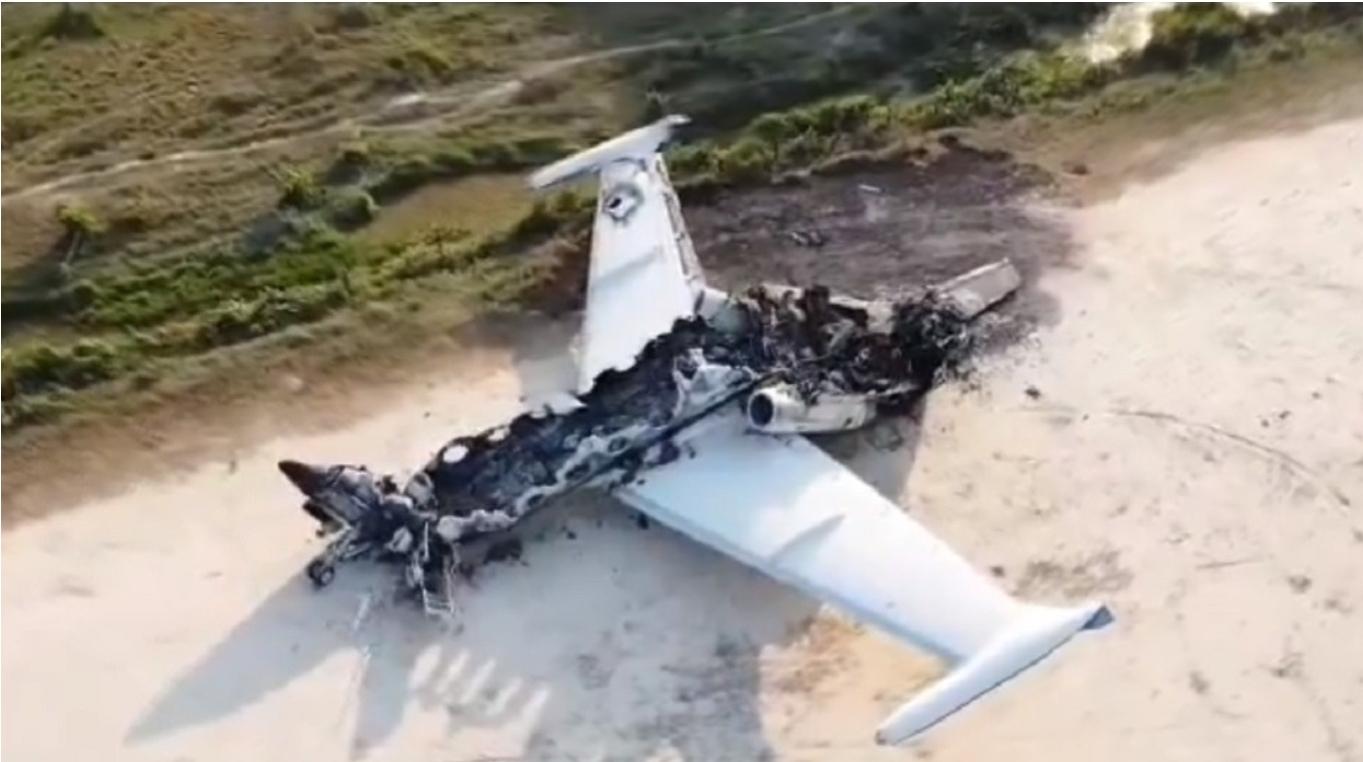 Venezuela derriba un avión proveniente de México que transportaba drogas y armas