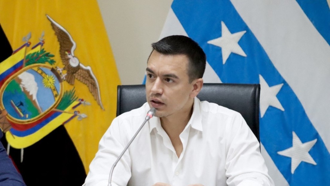 Noboa responde al prófugo Fabricio Colón Pico: “Si se quiere entregar nadie se lo impide”