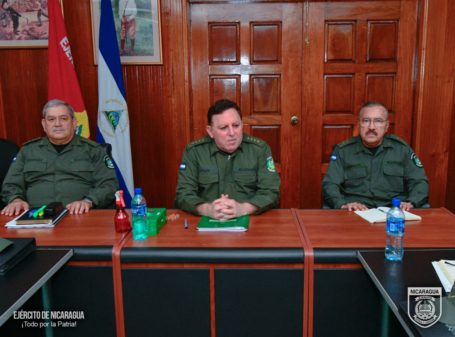 Ejército de Nicaragua aborda planes dirigidos a la defensa de la soberanía