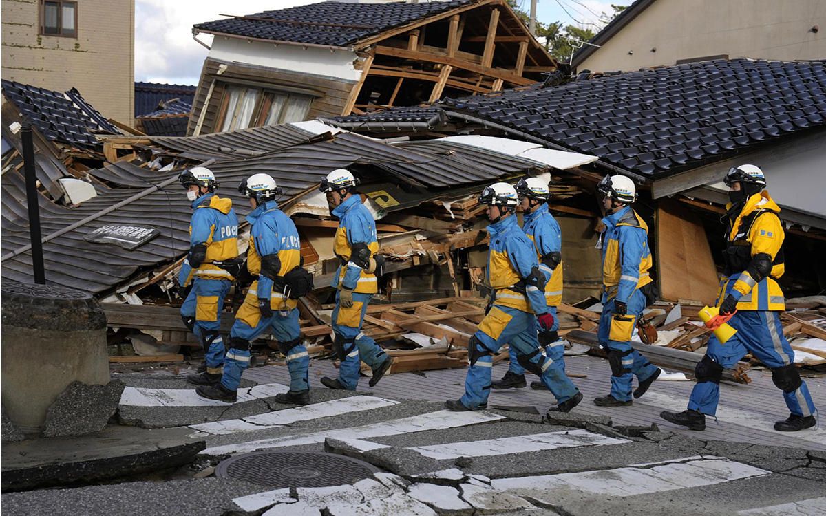 Milagro en Japón: rescataron con vida a una mujer de 90 años cinco días después del devastador terremoto