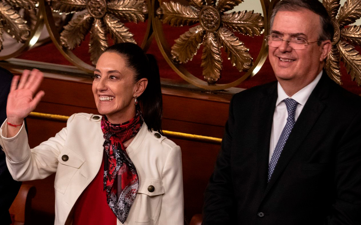 Marcelo Ebrard se suma al equipo de campaña de Sheinbaum como nexo con la sociedad civil mexicana