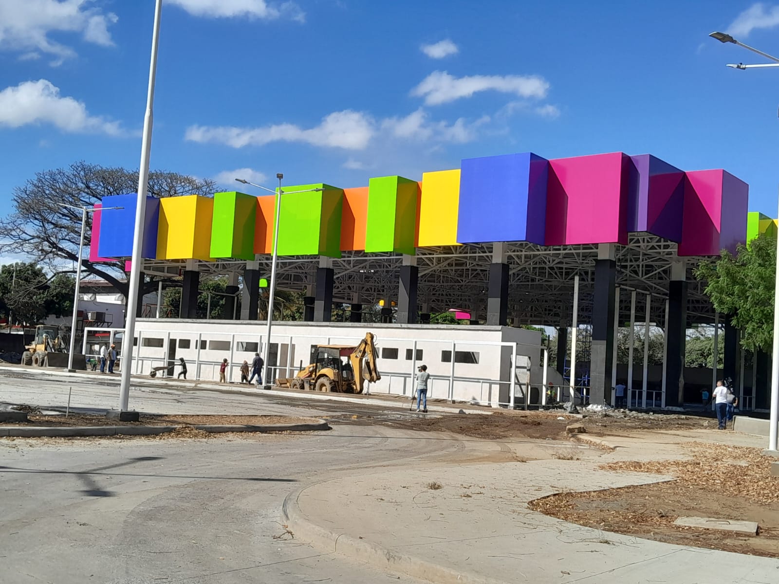 78.4% de avance presenta la segunda etapa del Parque Las Piedrecitas en Managua