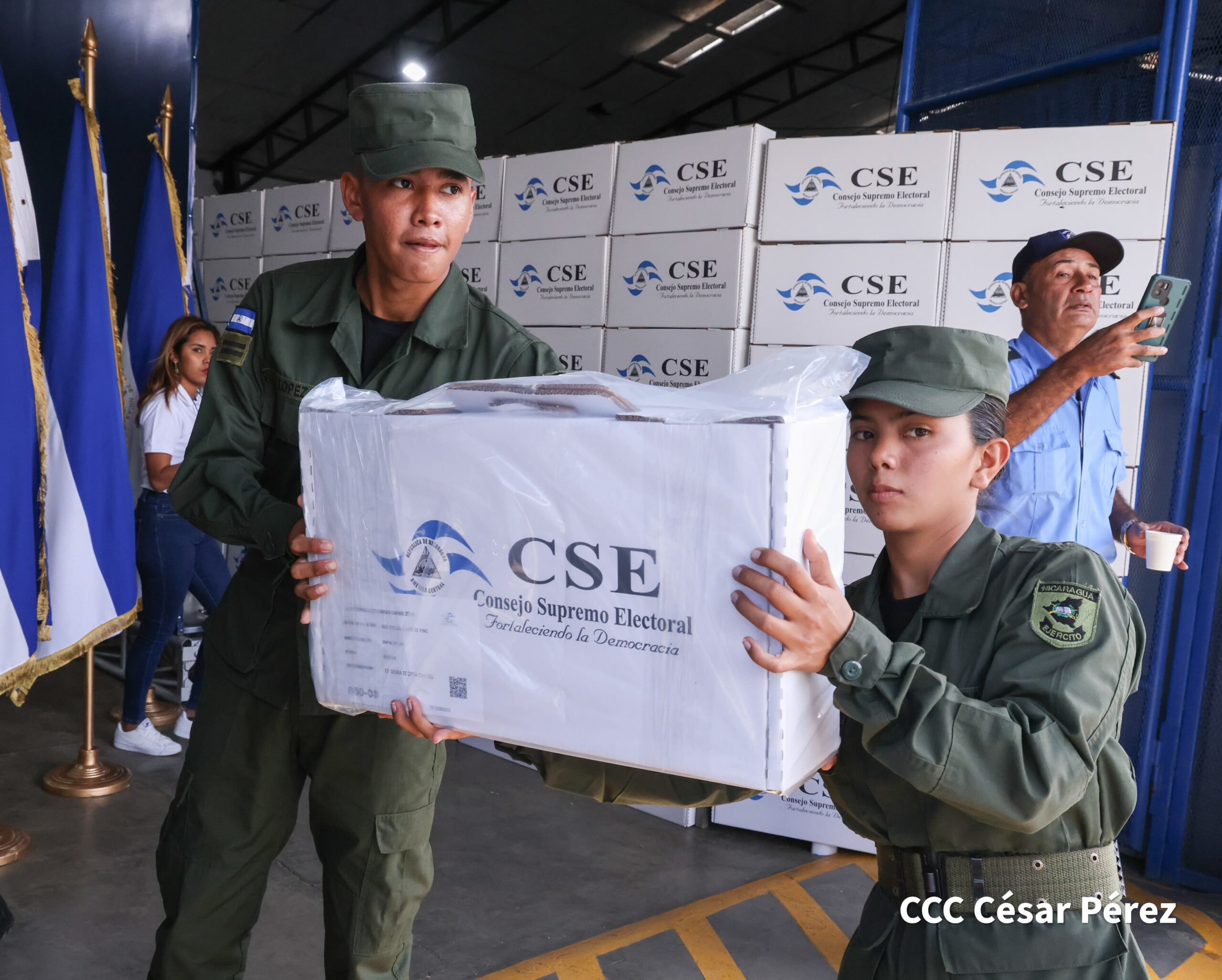 Inicia traslado de maletas electorales para las elecciones regionales del Caribe nicaragüense