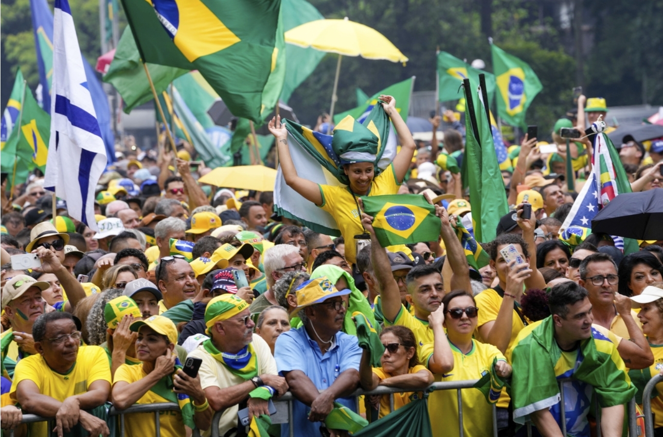 Gran movilización en Sao Paulo en apoyo a Bolsonaro