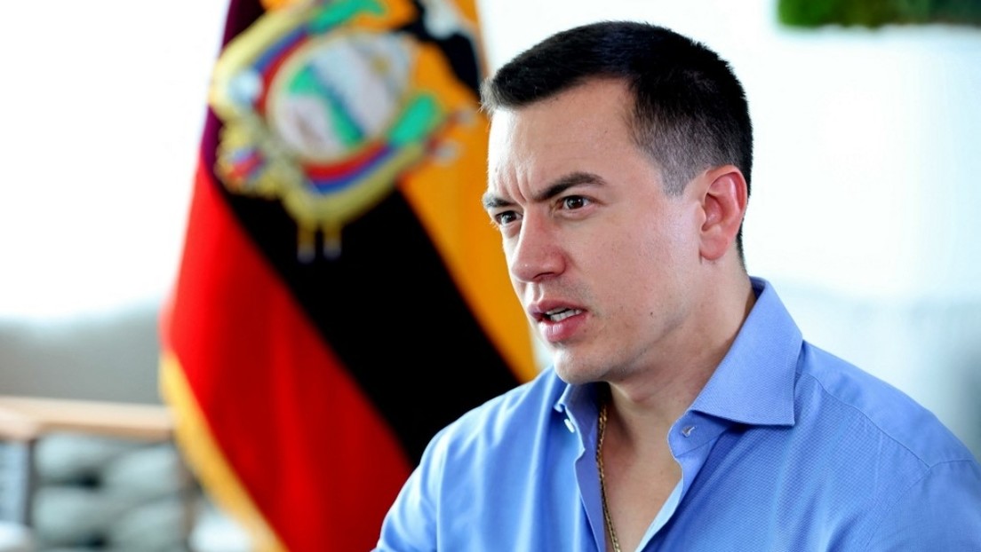 “Nosotros no queremos ser parte”: Noboa sobre rechazo a entregar el armamento ruso a EE.UU.