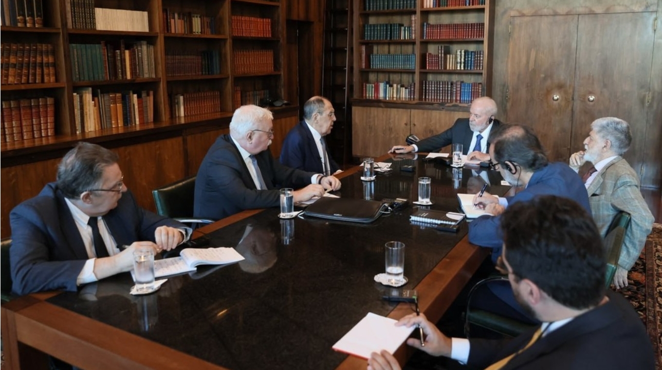 Canciller Lavrov se reúne con el presidente de Brasil