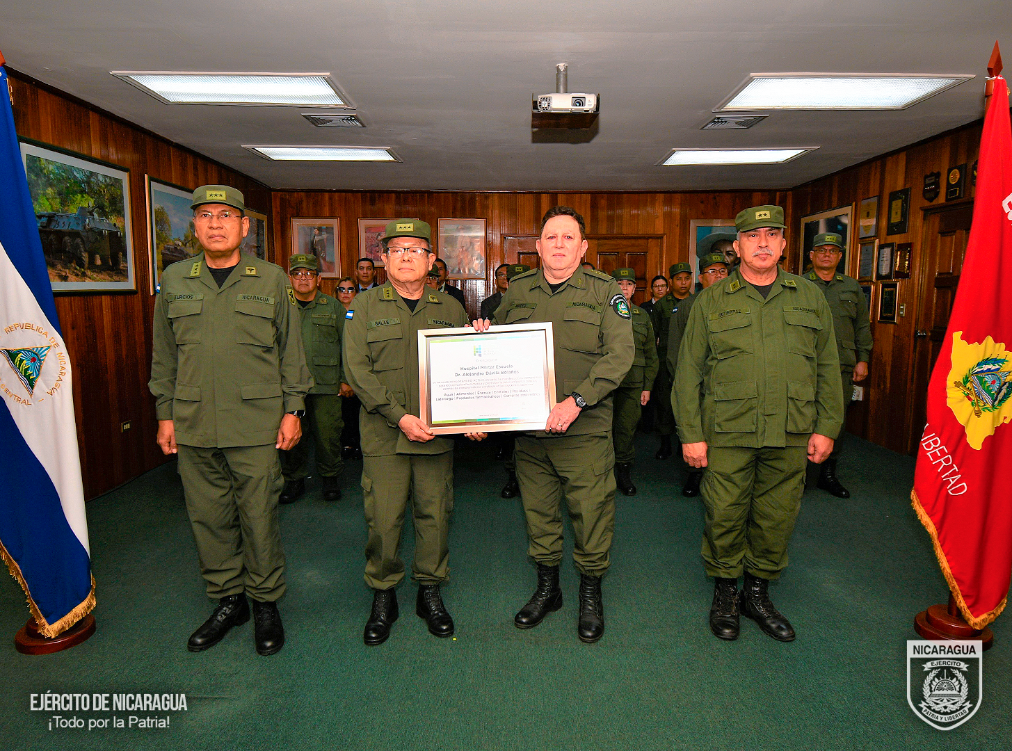 Hospital Militar recibe nuevamente certificación categoría Diamante