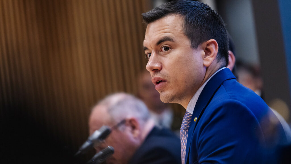 Daniel Noboa reelección