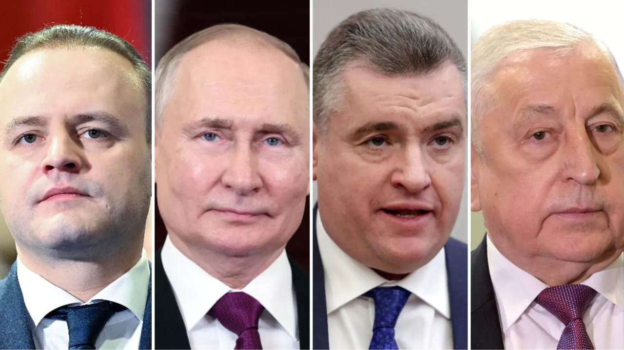 Estos son los 4 candidatos a la Presidencia de Rusia