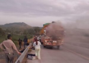 Se incendia autobús que cubre la ruta Bilwi-Managua