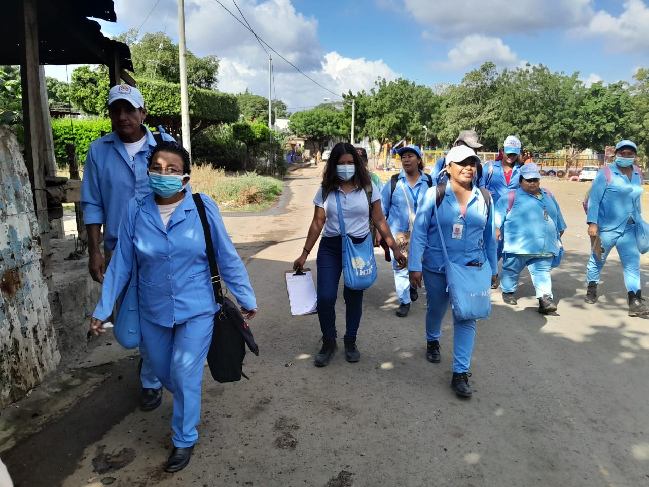 Guerra contra los zancudos llegó al barrio Georgino Andrade de Managua