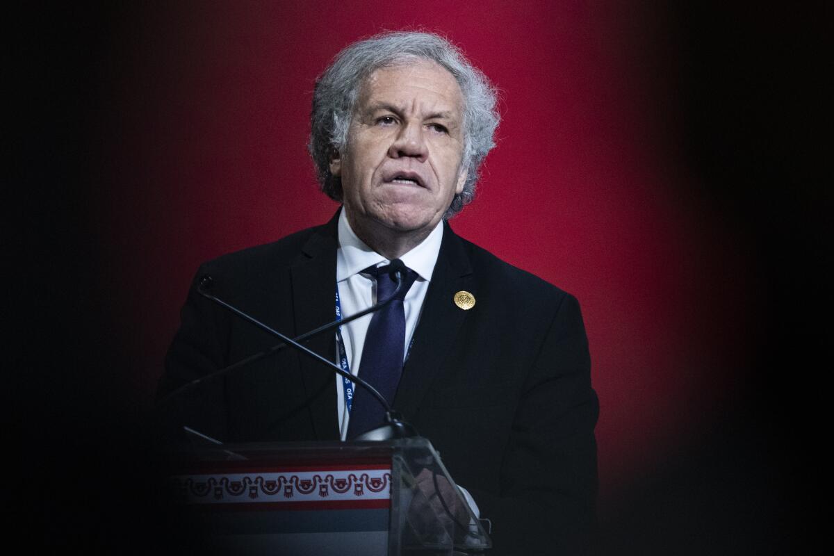Empezó la carrera para suceder a Luis Almagro al frente de la OEA: Suriname postuló a su Canciller pero habrá más candidatos