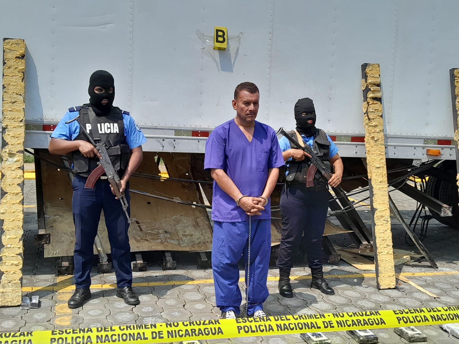 Guatemalteco es capturado en puesto fronterizo El Espino con más de 96 kilos de cocaína