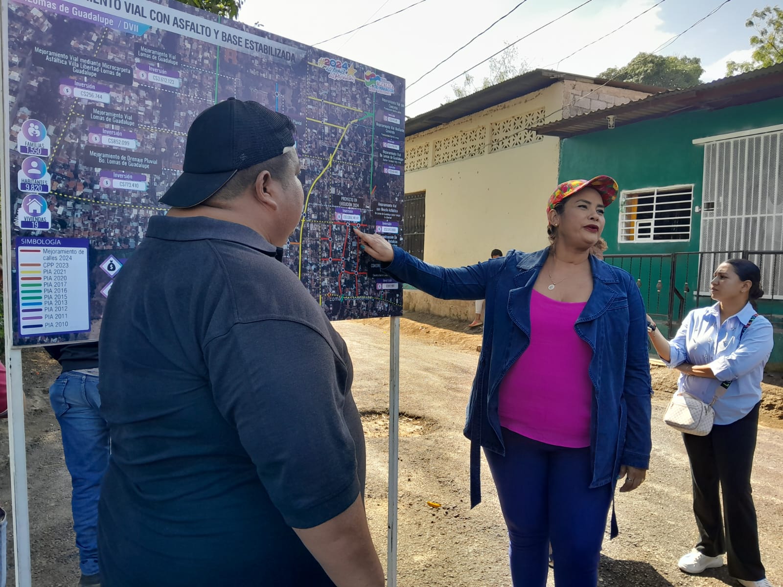 Comuna capitalina destina más de C$3 millones en mejoramiento vial en Distrito VII