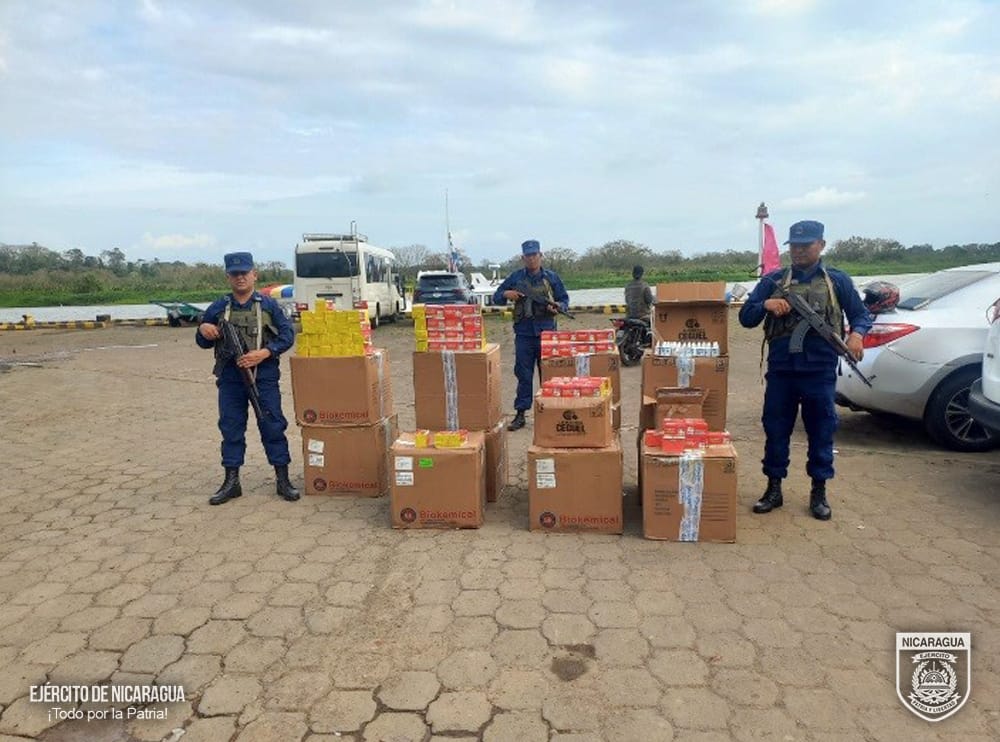 Ejército incauta medicina