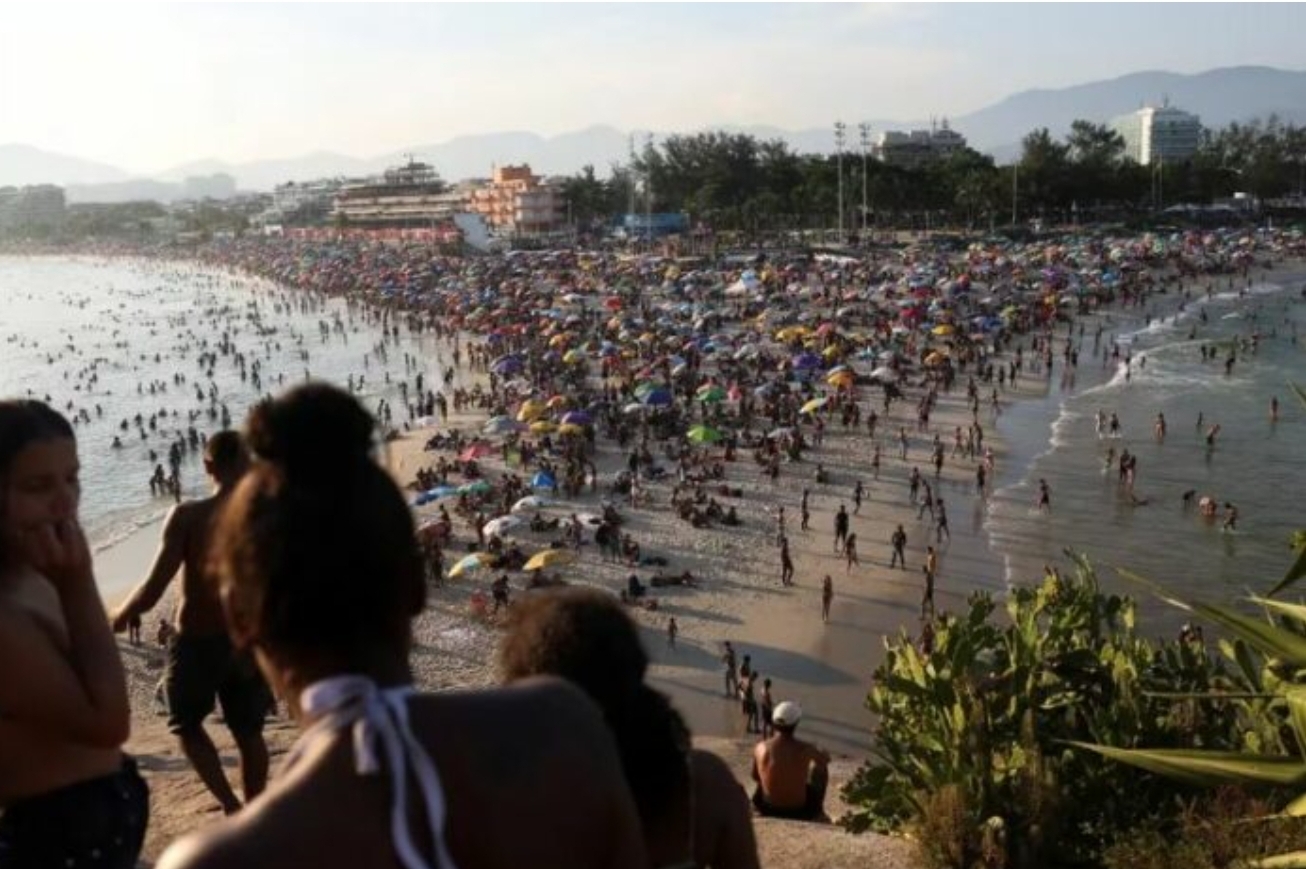 62,3°C en Río de Janeiro: nuevo récord de sensación térmica en medio de una ola de calor sin precedentes
