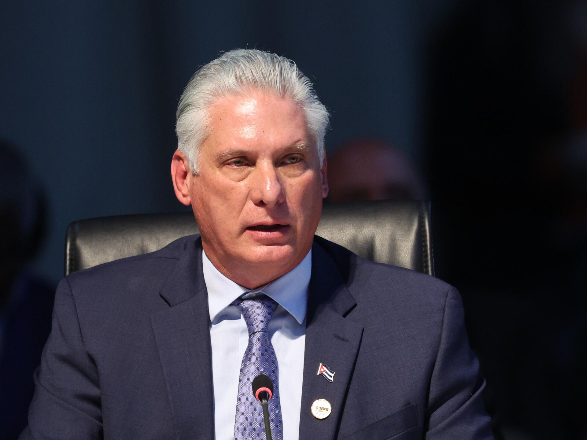 Presidente de Cuba denuncia intentos desestabilizadores desde EE.UU