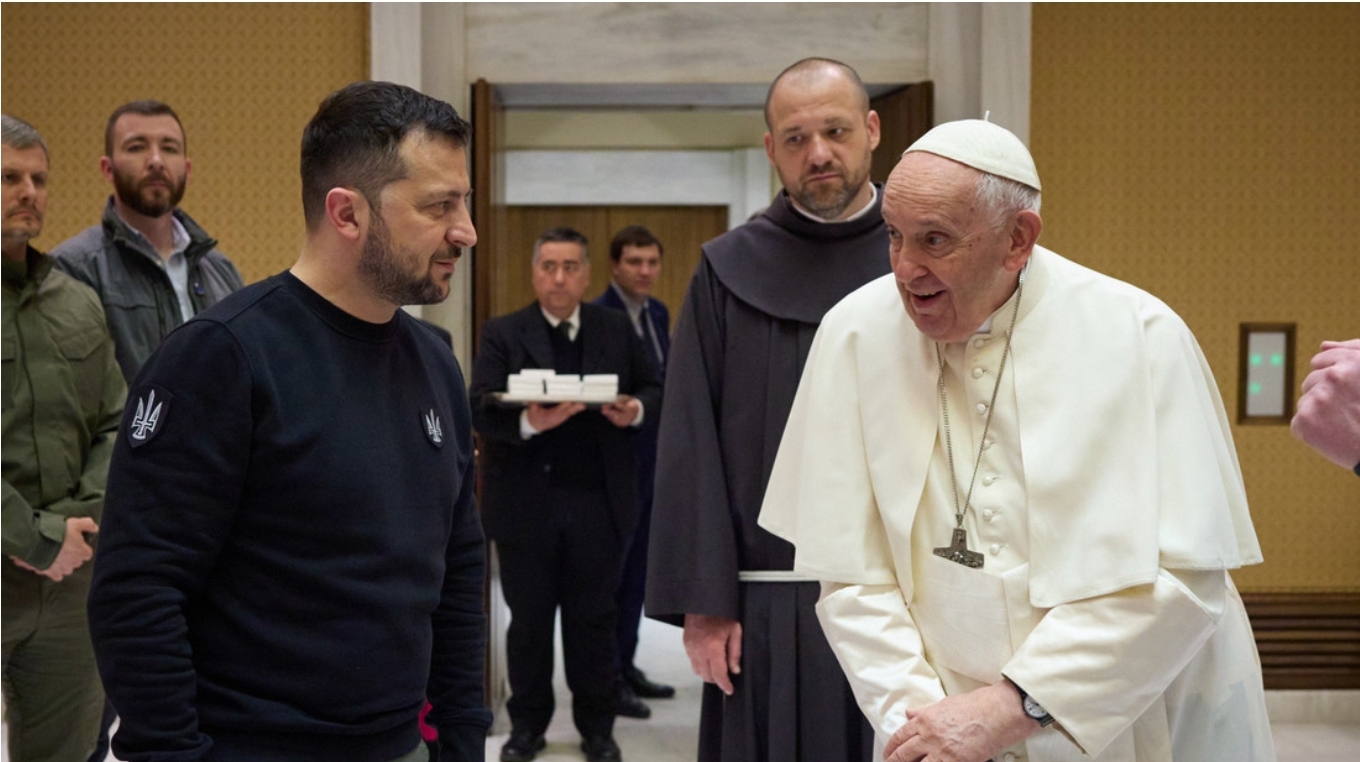 Los primeros comentarios de Zelenski tras el exhorto del Papa Francisco a negociar