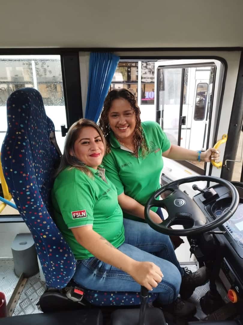 Trabajos no tradicionales en manos de mujeres nicaragüenses