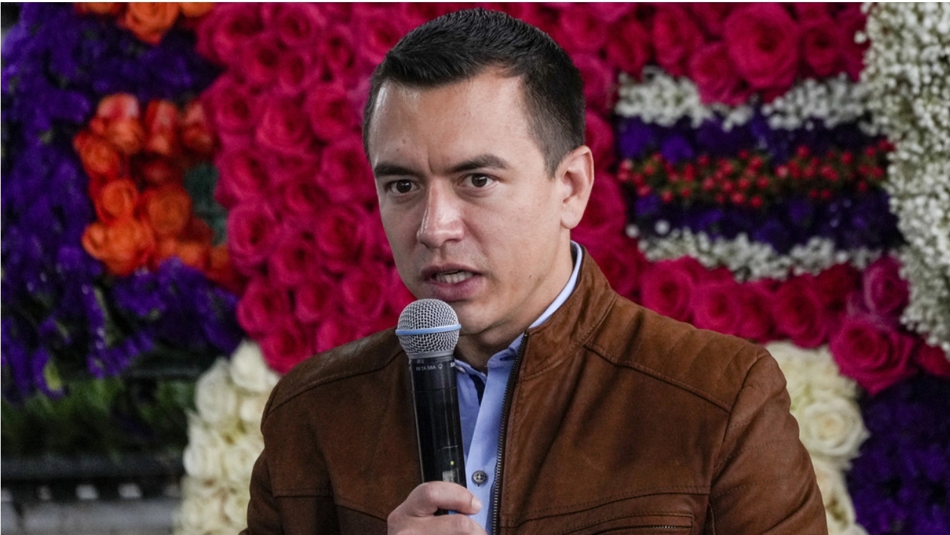 Noboa declara el estado de excepción en Ecuador