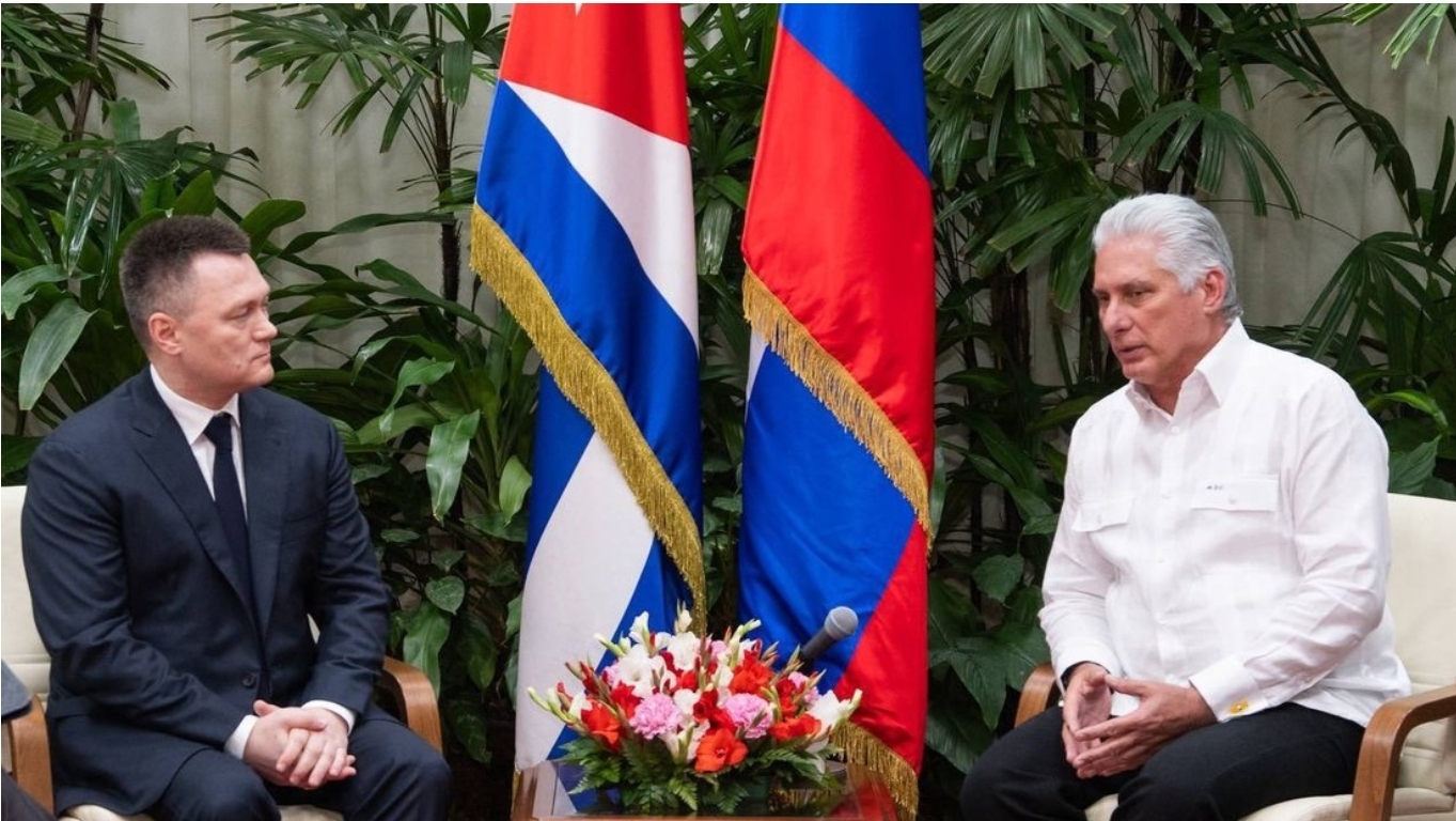 El fiscal general ruso se reúne con Díaz-Canel en Cuba