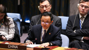 China Consejo de Seguridad