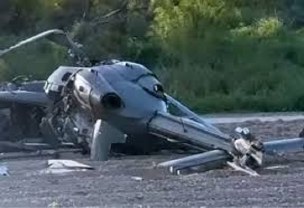 Accidente helicóptero en Cuba