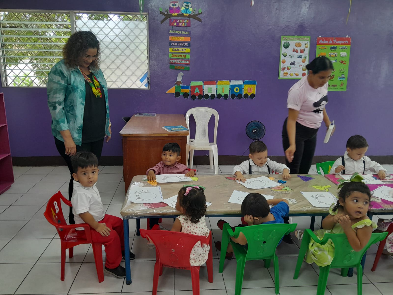 Mejoran condiciones para niños atendidos en CDI del Distrito IV de Managua