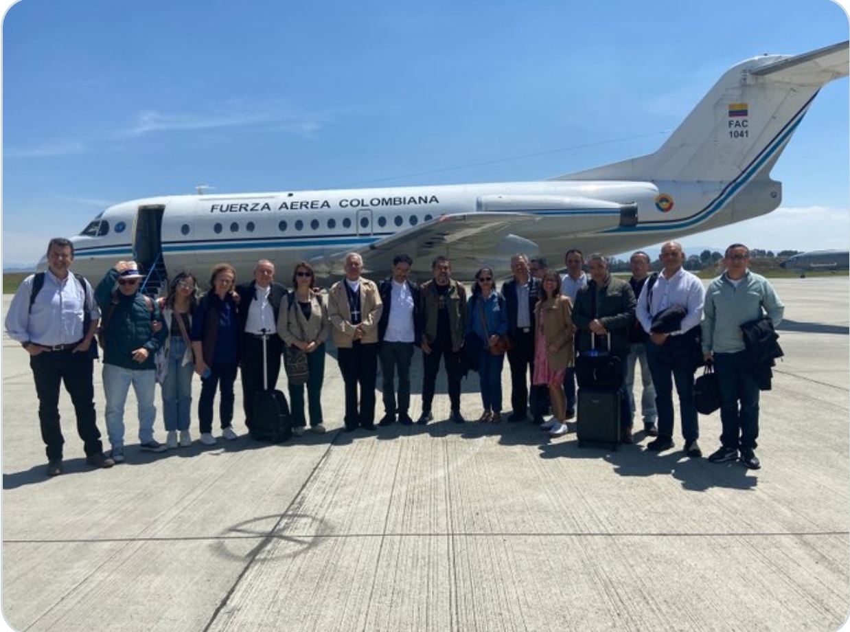 Delegación del Gobierno de Colombia viaja a Venezuela para dialogar con el ELN