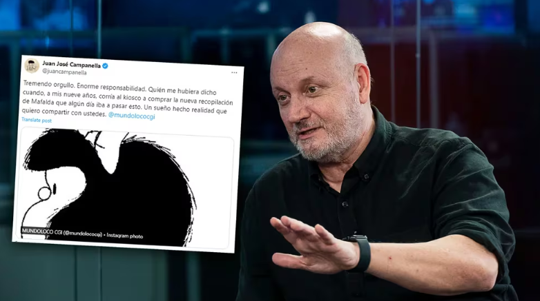 Juan José Campanella hará una serie sobre Mafalda: “Un sueño hecho realidad”