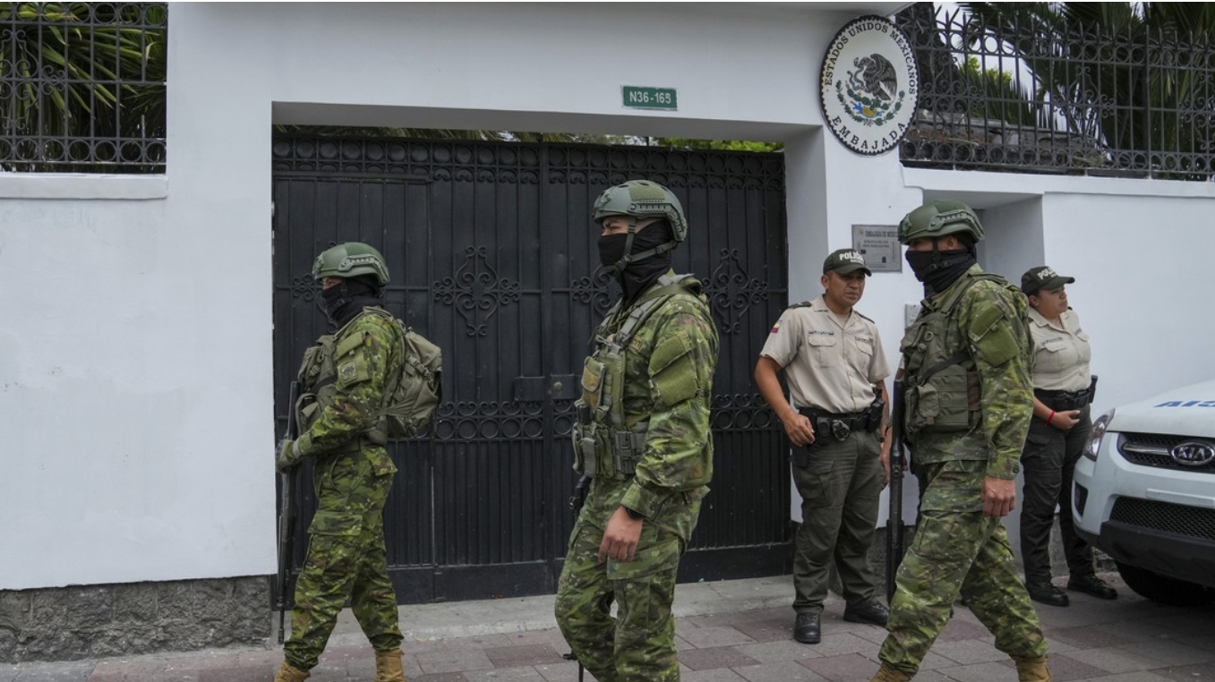 México recurrirá a la Corte Internacional de Justicia tras la irrupción en su Embajada en Quito