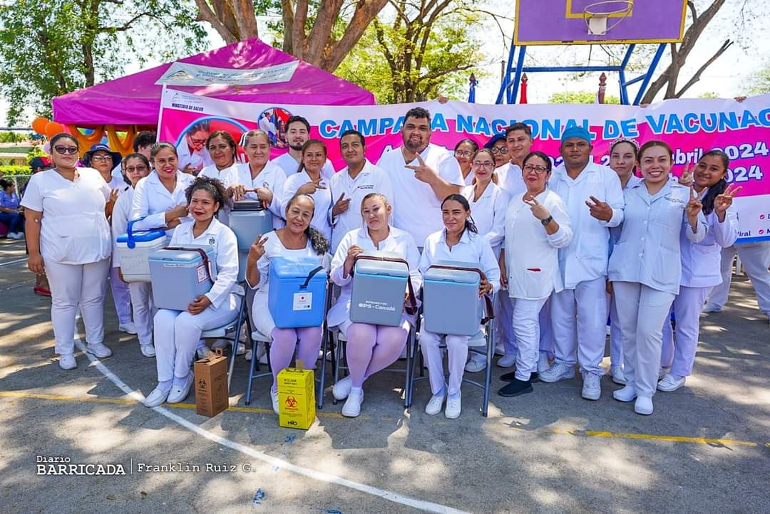 Nicaragua aplicó 368,115 dosis durante la Campaña Nacional de Vacunación