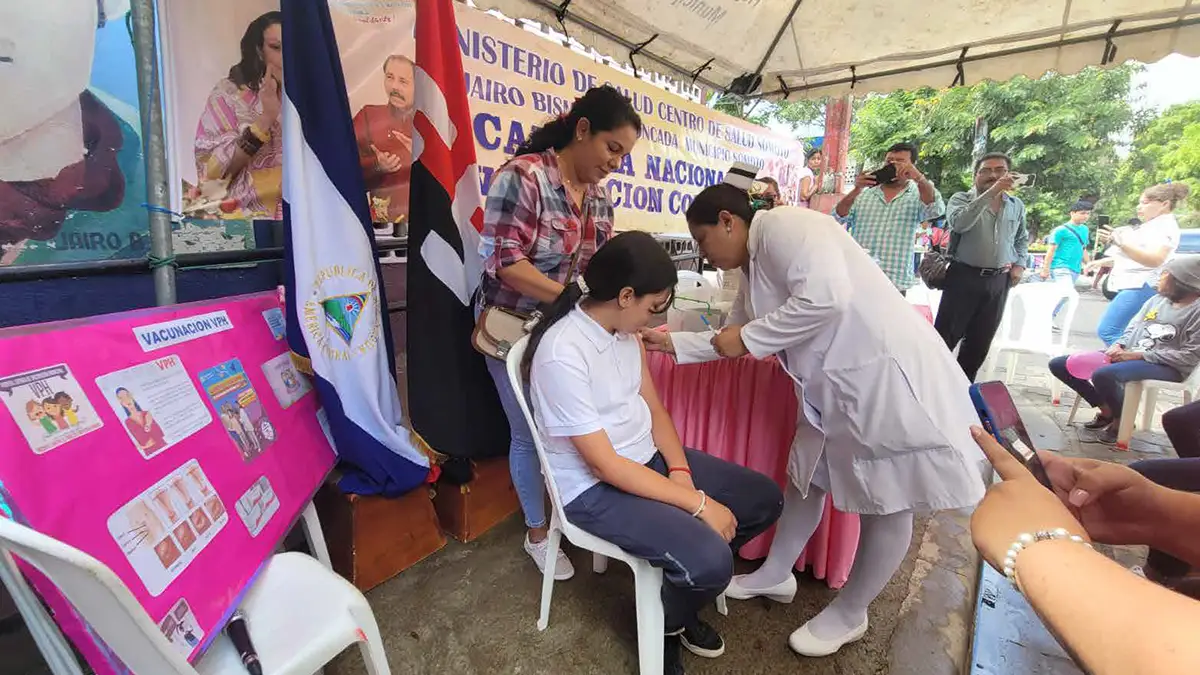 Segunda dosis de vacuna contra el VPH en Nicaragua se aplicará entre mayo-junio