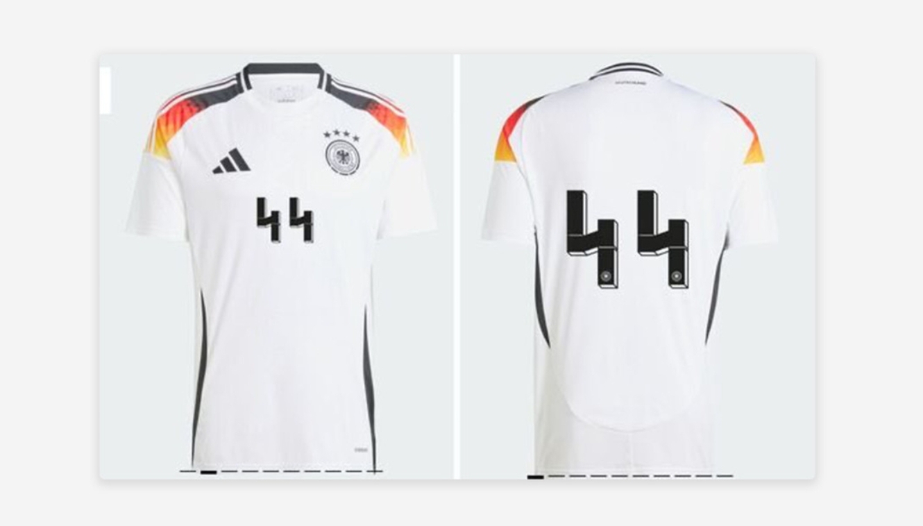 La razón por la que Adidas retira el número 44 de la camiseta de Alemania