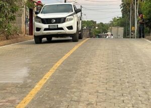 Invierten C$3 millones en calles adoquinadas en Chontales