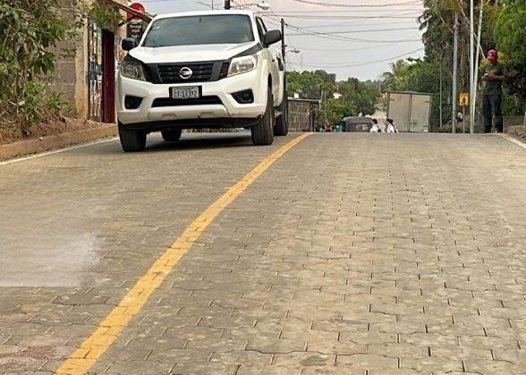 Invierten C$3 millones en calles adoquinadas en Chontales