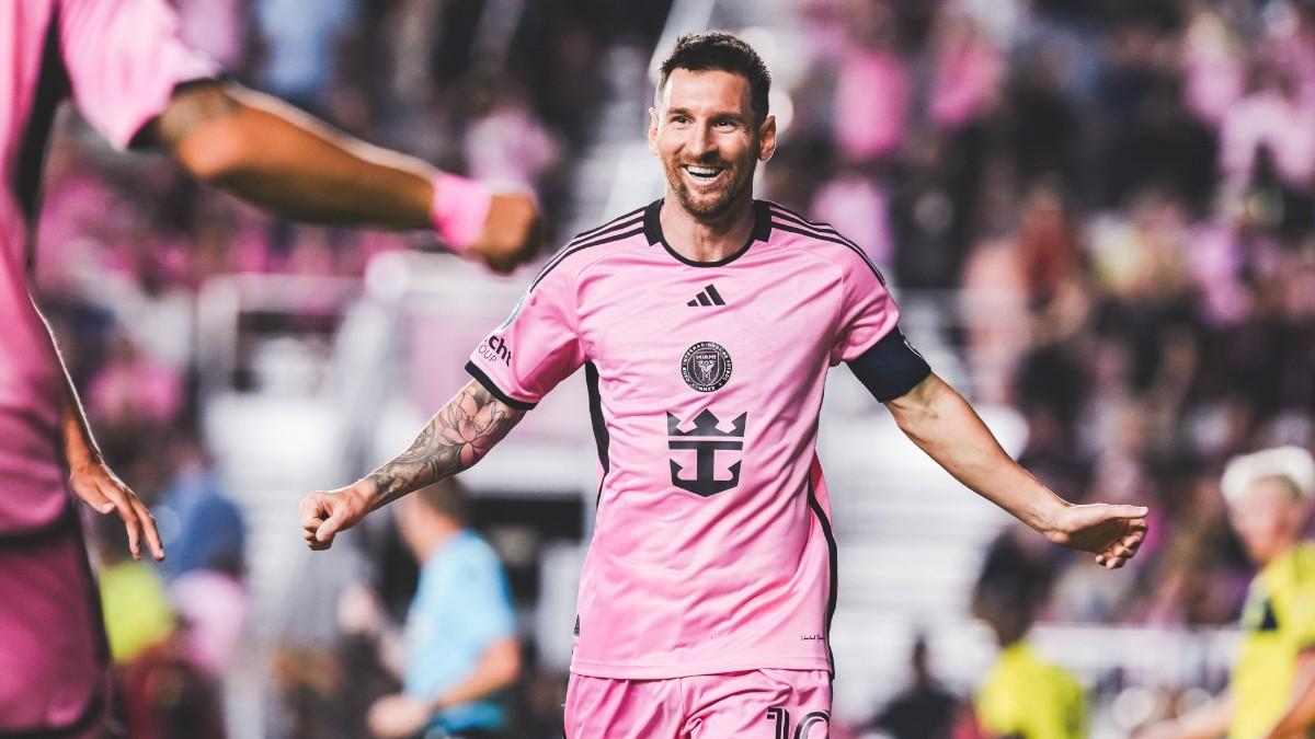 El nuevo récord de Messi en la victoria del Inter Miami contra New England Revolution