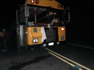 Accidente de tránsito deja un fallecido y un herido de gravedad en Río San Juan