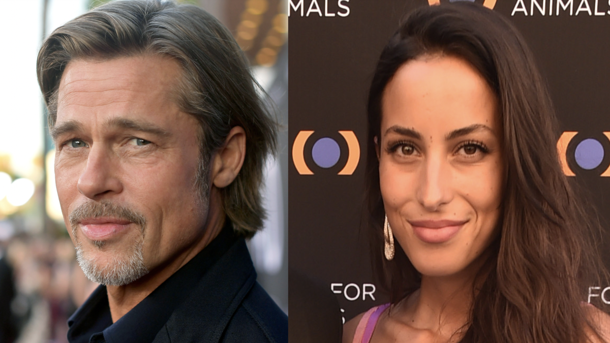 Brad Pitt se muestra con su nueva novia 26 años menor en un paseo por Santa Bárbara