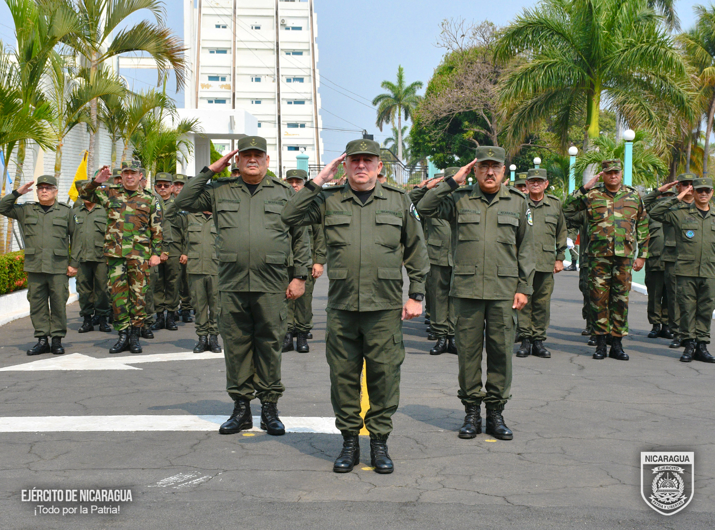 Ejército de Nicaragua conmemora el Día de la Dignidad Nacional